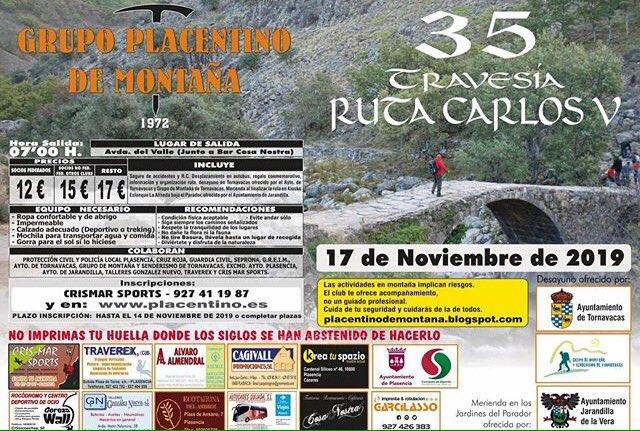 35 travesía ruta Carlos V