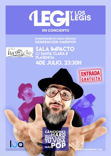 Concierto Legi y los Legis Plasencia