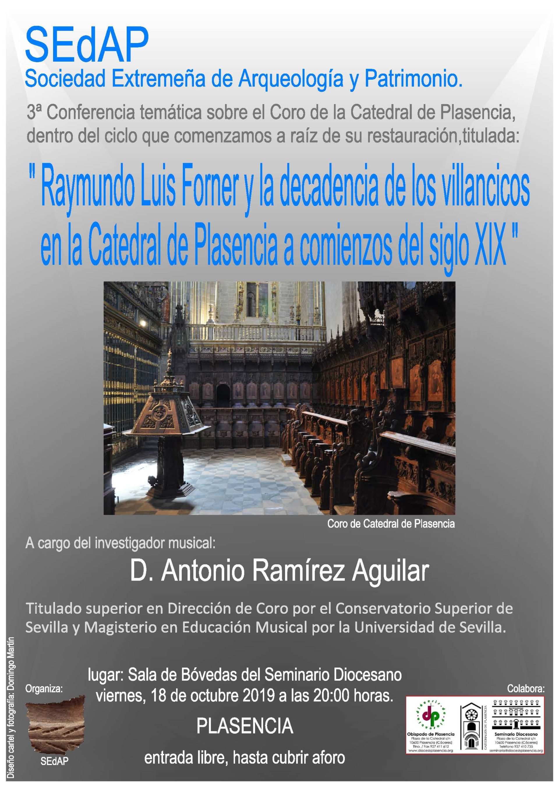  Conferencia ‘Raymundo Luis Forner y la decadencia de los villancicos en...