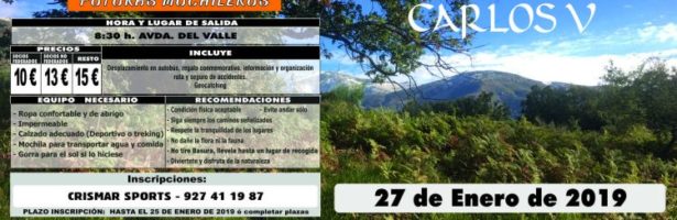 Travesía Ruta Infantil Carlos V.