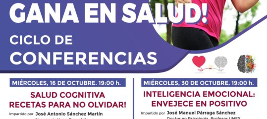 Ciclo de conferencias ‘Gana en salud!’