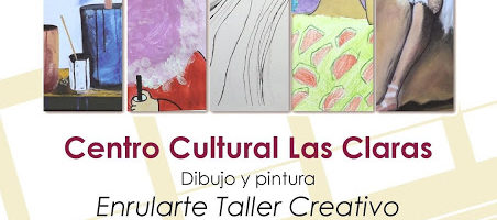Exposición de dibujo y pintura ‘Enrularte, Taller creativo’.