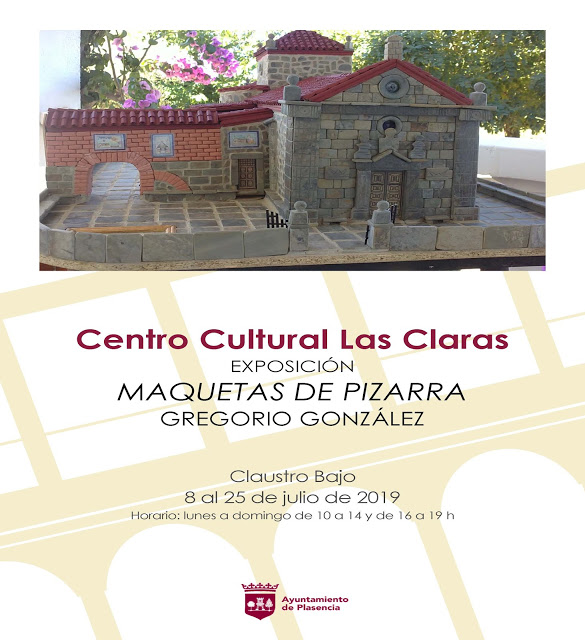 Exosiión Maquetas de pizarra en Plasencia