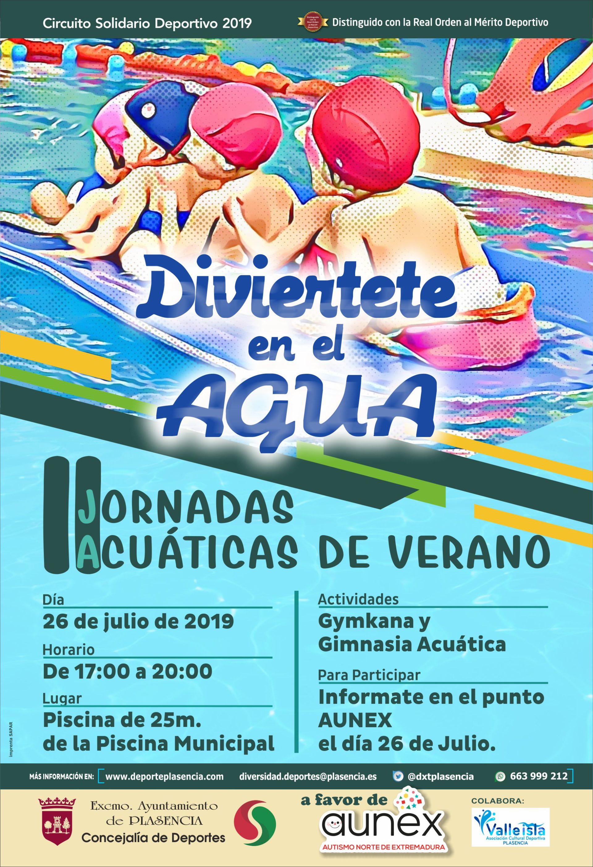 II Jornadas acuáticas de verano: ‘Diviértete en el agua’.