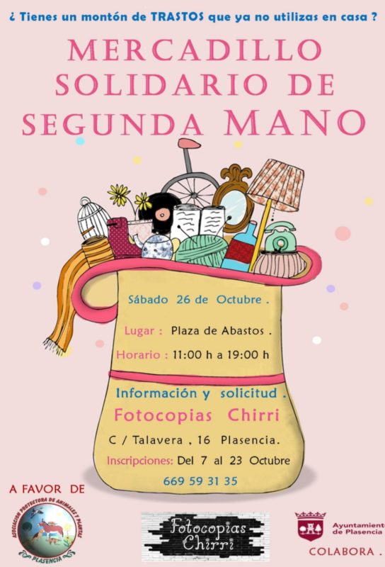 Mercadillo solidario Plasencia