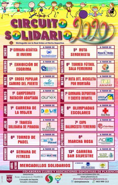 Circuito solidario deportico Plasencia