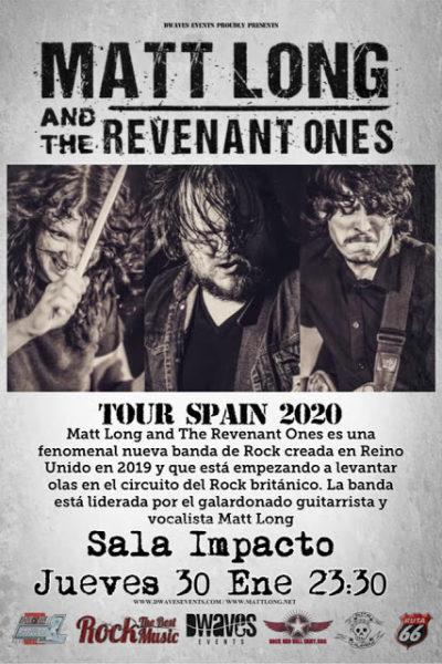 Concierto de 'Matt Long and the Revenant Ones'