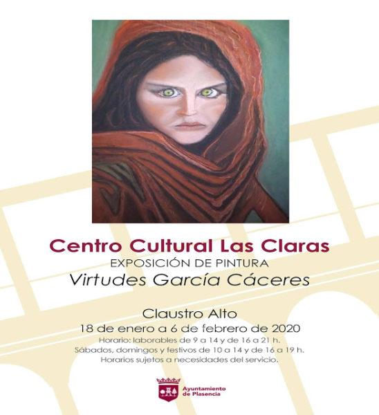 Exposición de pintura de Virtudes García Cáceres.