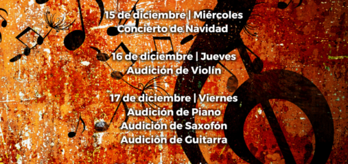 Audiciones del Conservatorio García Matos
