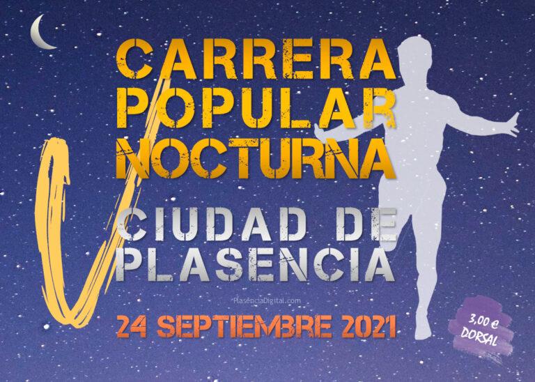 Carrera Popular nocturna Plasencia