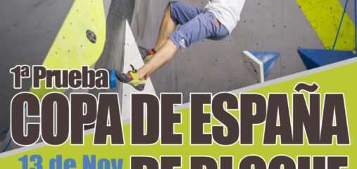 1ª Prueba Copa de España de Bloque y Open de escalada Cereza Wall