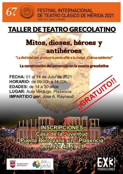 Taller de teatro Grecolatino