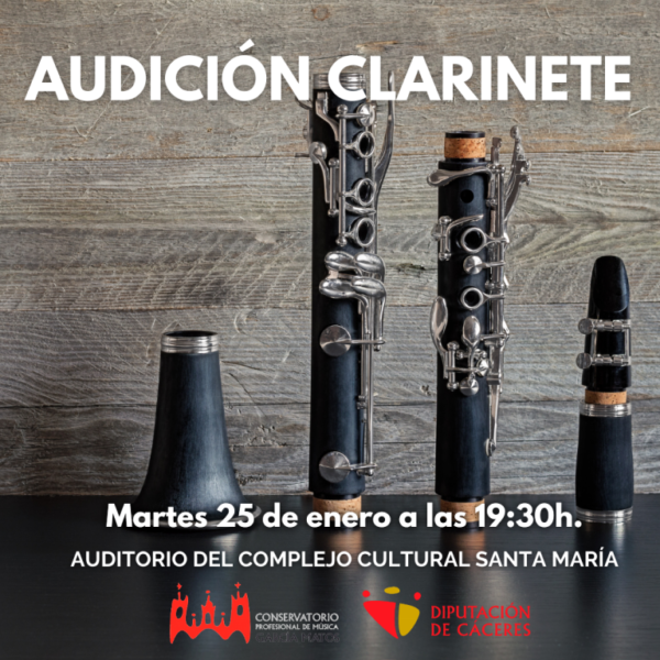 Audición clarinete