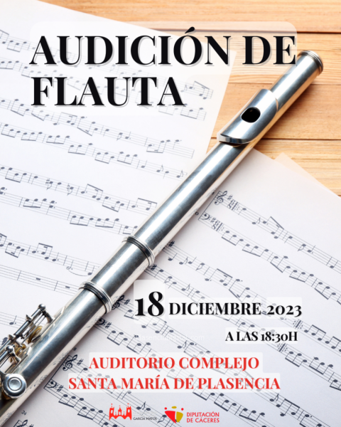 Audición de flauta Plasencia
