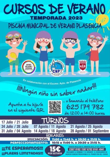 Cursos natación Plasencia