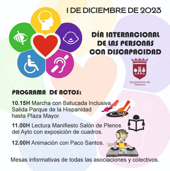 Celebración del Día Internacional de las Personas con Discapacidad en Plasencia