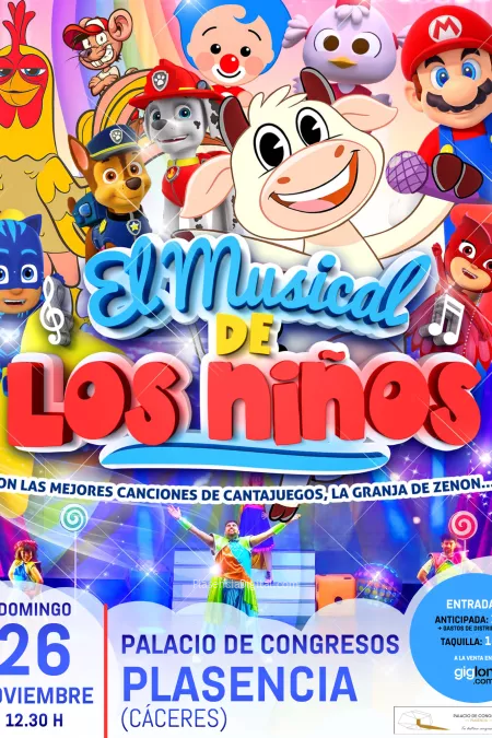 El musical de los niños Plasencia