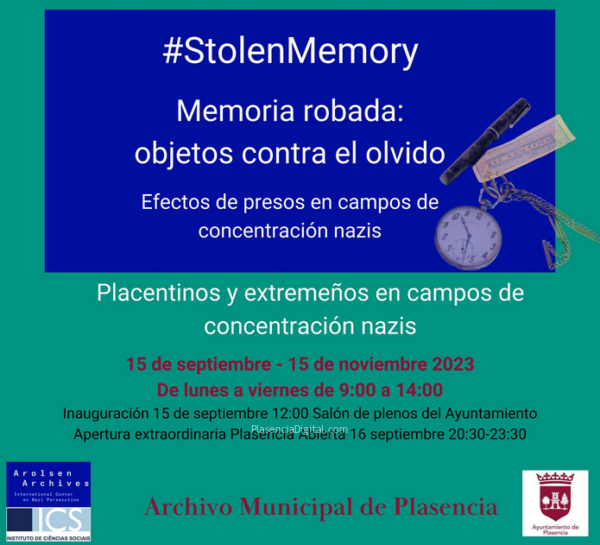 Exposición Memoria Robada Plasencia