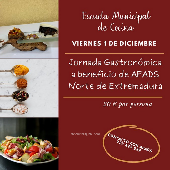 Jornada gastronómica  AFADS Plasencia