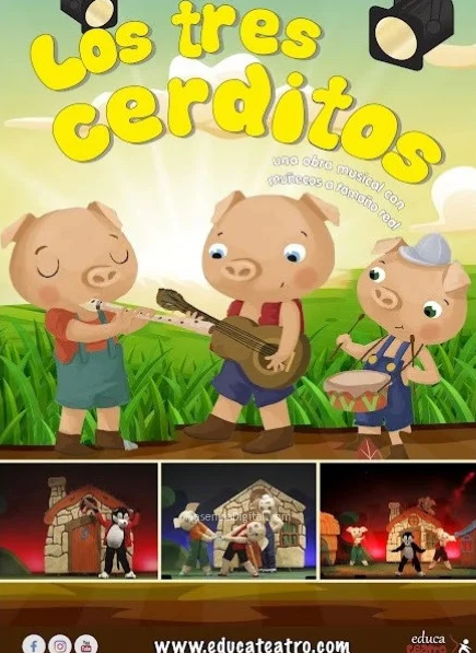 Musical Los tres cerditos