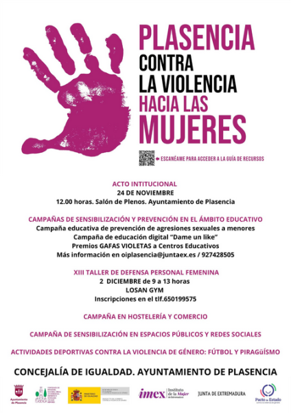 Plasencia contra la violencia hacia las mujeres