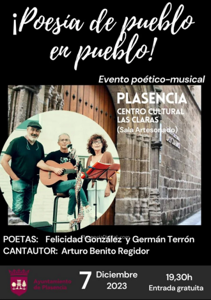 Poesía de pueblo en pueblo Plasencia