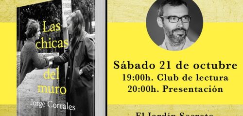 Club de lectura y presentación del libro “Las chicas del muro”