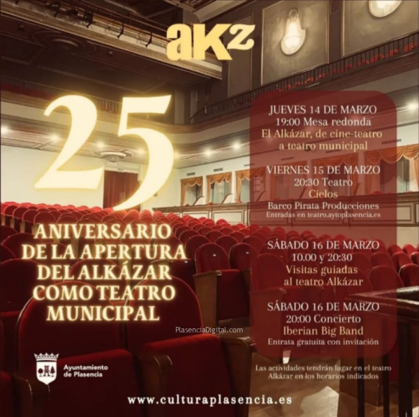 25 aniversario Teatro Alkázar