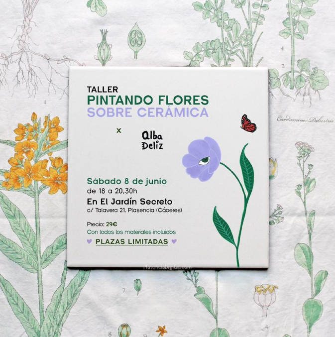 Taller Pintar sobre cerámica