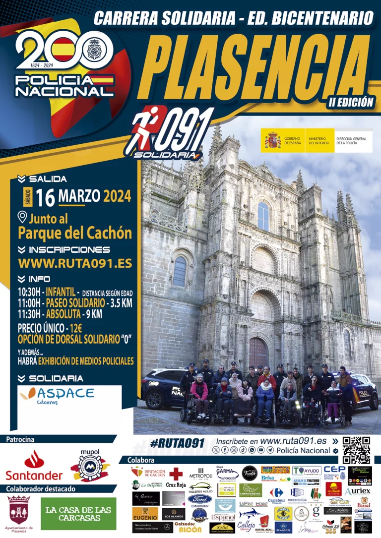 Carrera solidaria 091 Plasencia