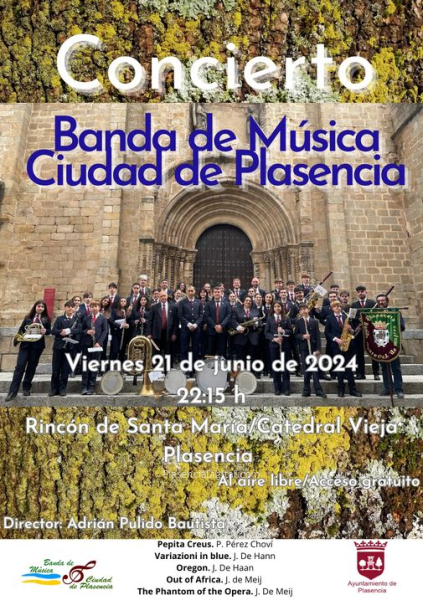 Concierto al anochecer, Plasencia
