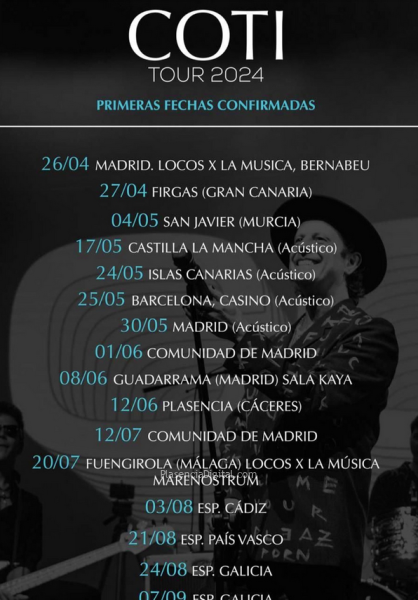 Concierto Coti Plasencia