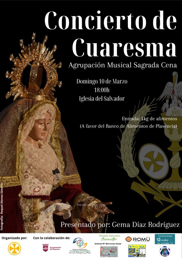 Concierto de Cuaresma, Plasencia