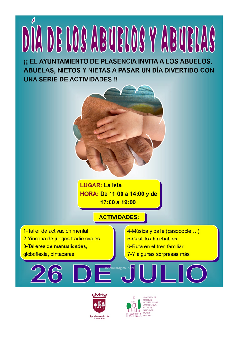 Día de los abuelos Plasencia