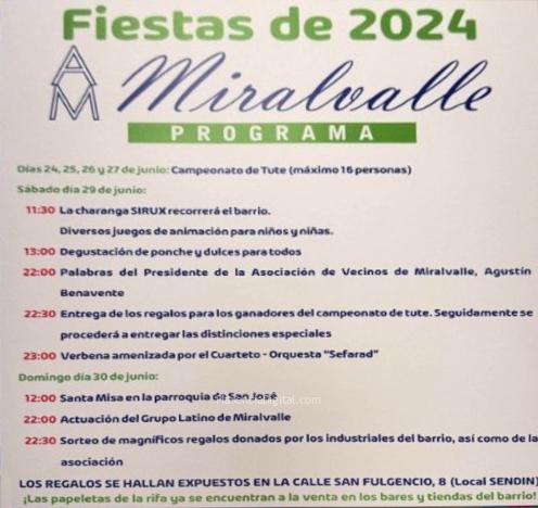 Fiestas Miralvalle Plasencia