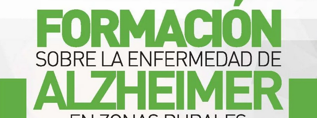 Jornada de Formación sobre la enfermedad del Alzhéimer en zonas rurales