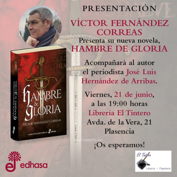 Presentación libro Hambre de Gloria