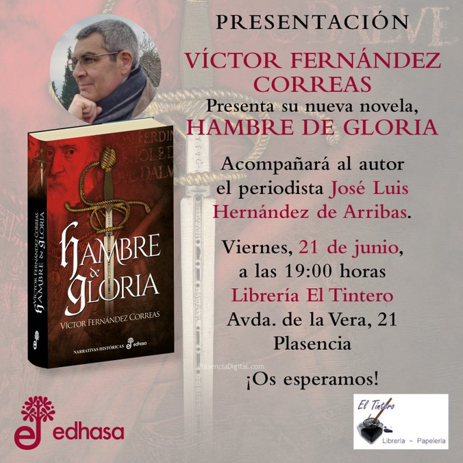 Presentación libro Hambre de Gloria