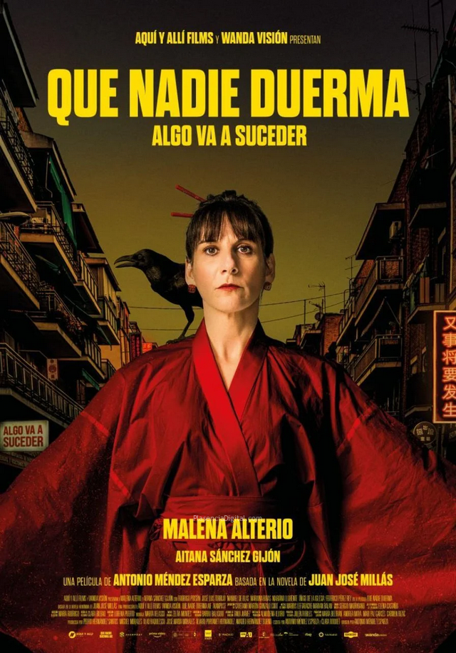 Proyección de "Que nadie duerma" en Plasencia
