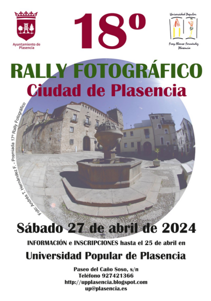 Rally fotográfico Universidad Popular Plasencia