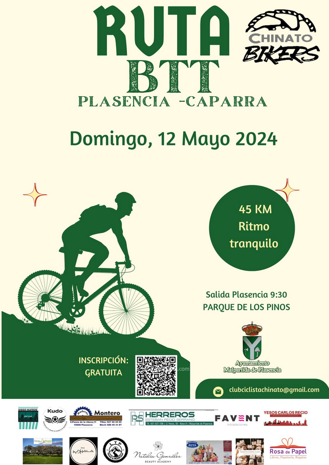 Ruta BTT Plasencia-Cáparra