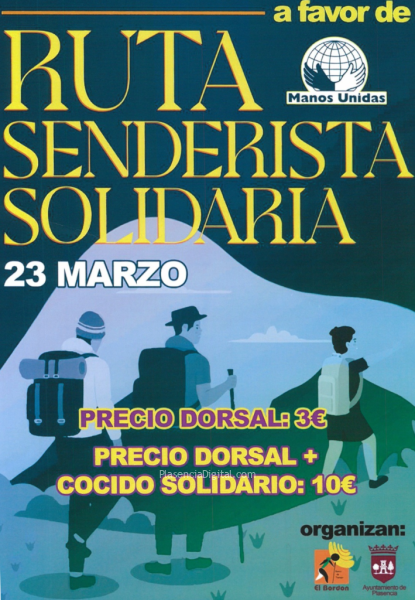 Ruta senderista solidaria Plasencia