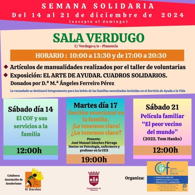 Semana solidaria Plasencia