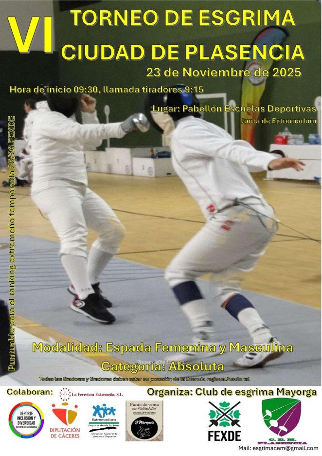 Torneo esgrima Plasencia
