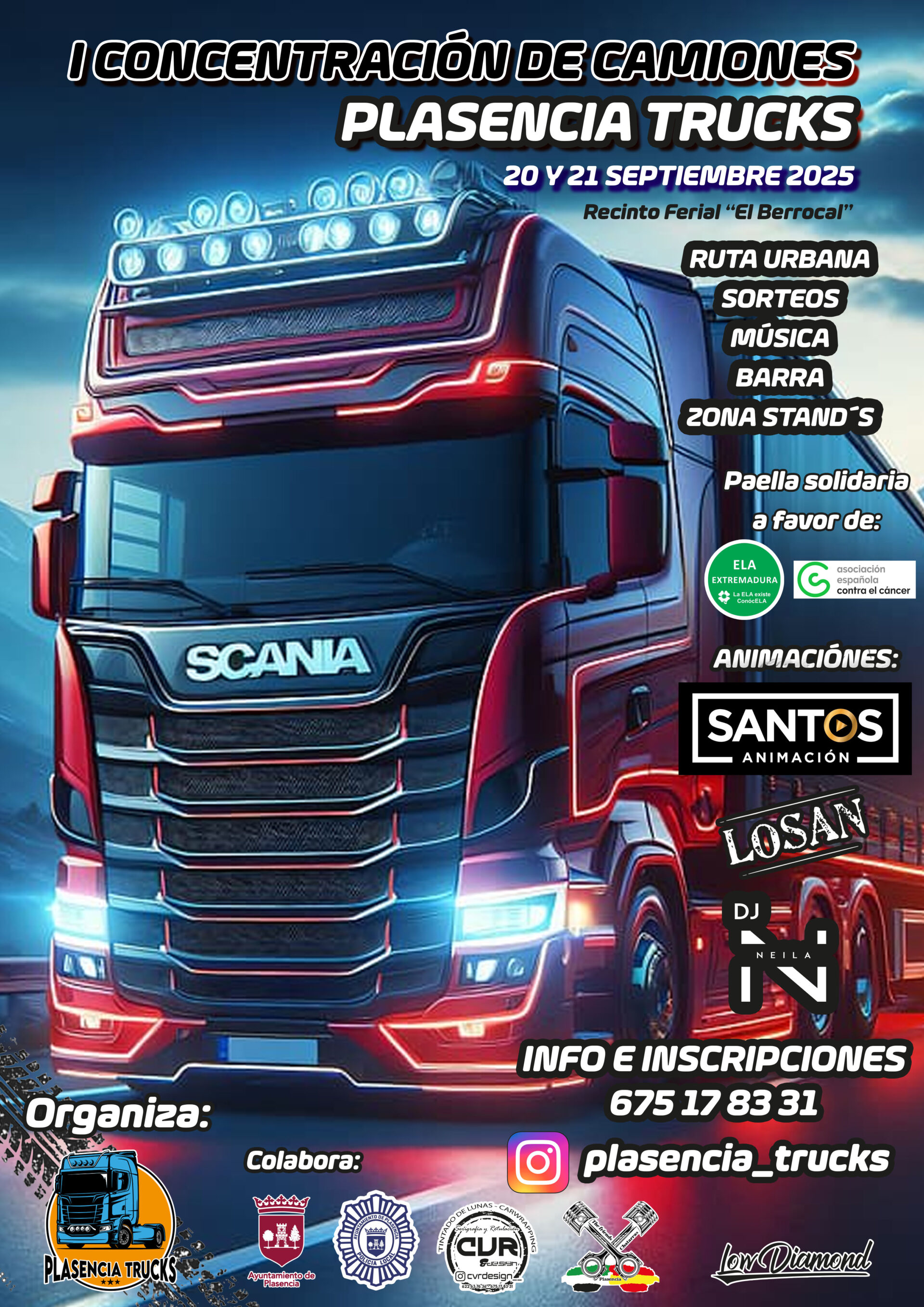 I Concentración de camiones «Plasencia Trucks»