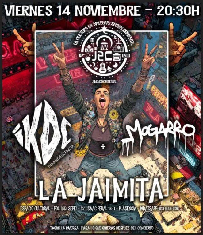 Concierto de Inkandescencia y Mogarro