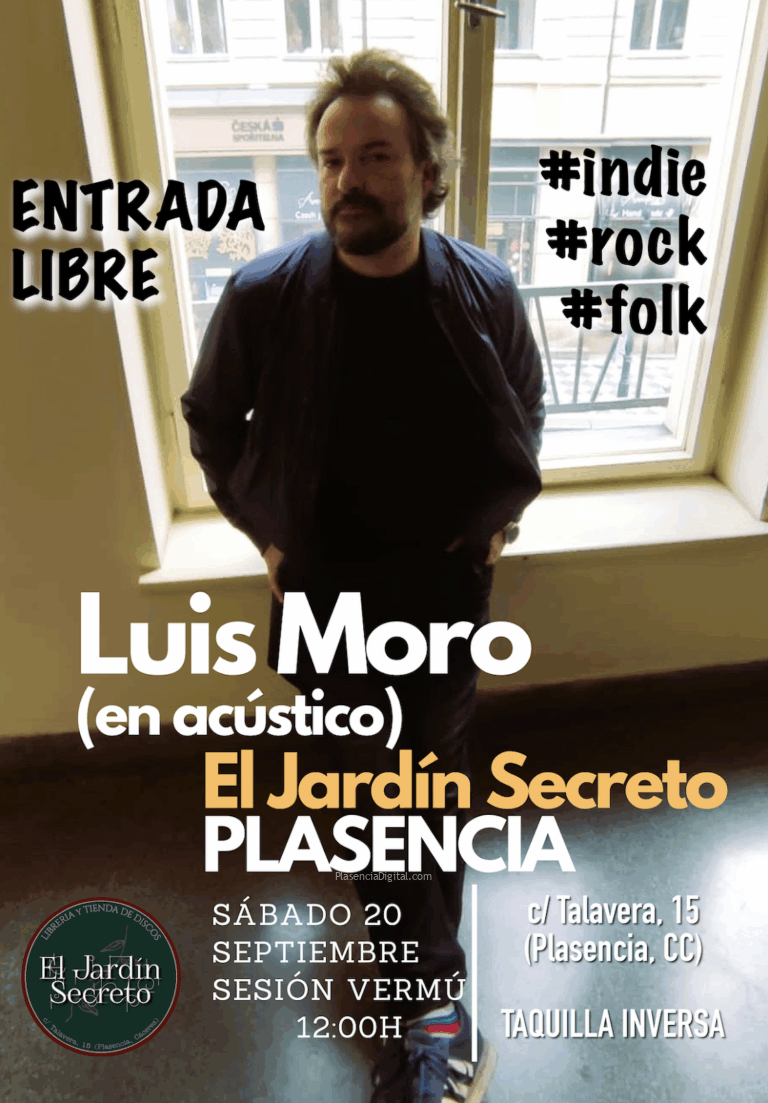Concierto de Luis Moro en Plasencia
