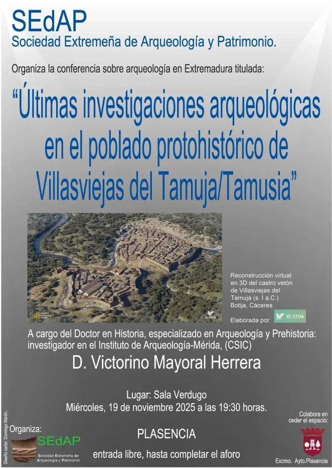 Conferencia arqueología en Tamusia