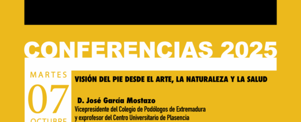 Conferencia «Visión del pie desde el arte, la naturaleza y la salud»