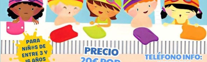 Cursos de natación verano 2025